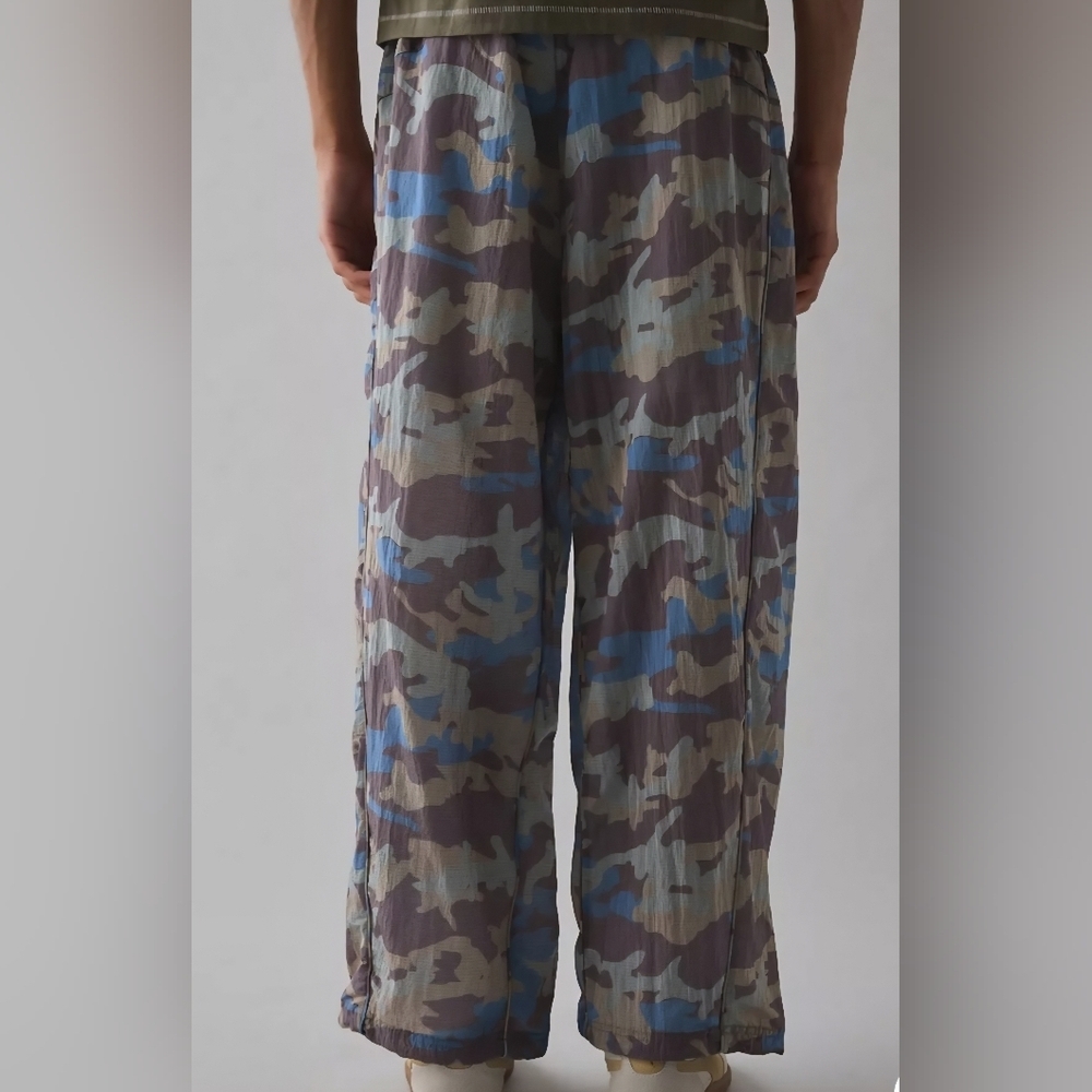 Puma CLRT Camo Pattern Ripstop Pant, Color Raisin, Retail $125.00 USD - Picture 2 of 10